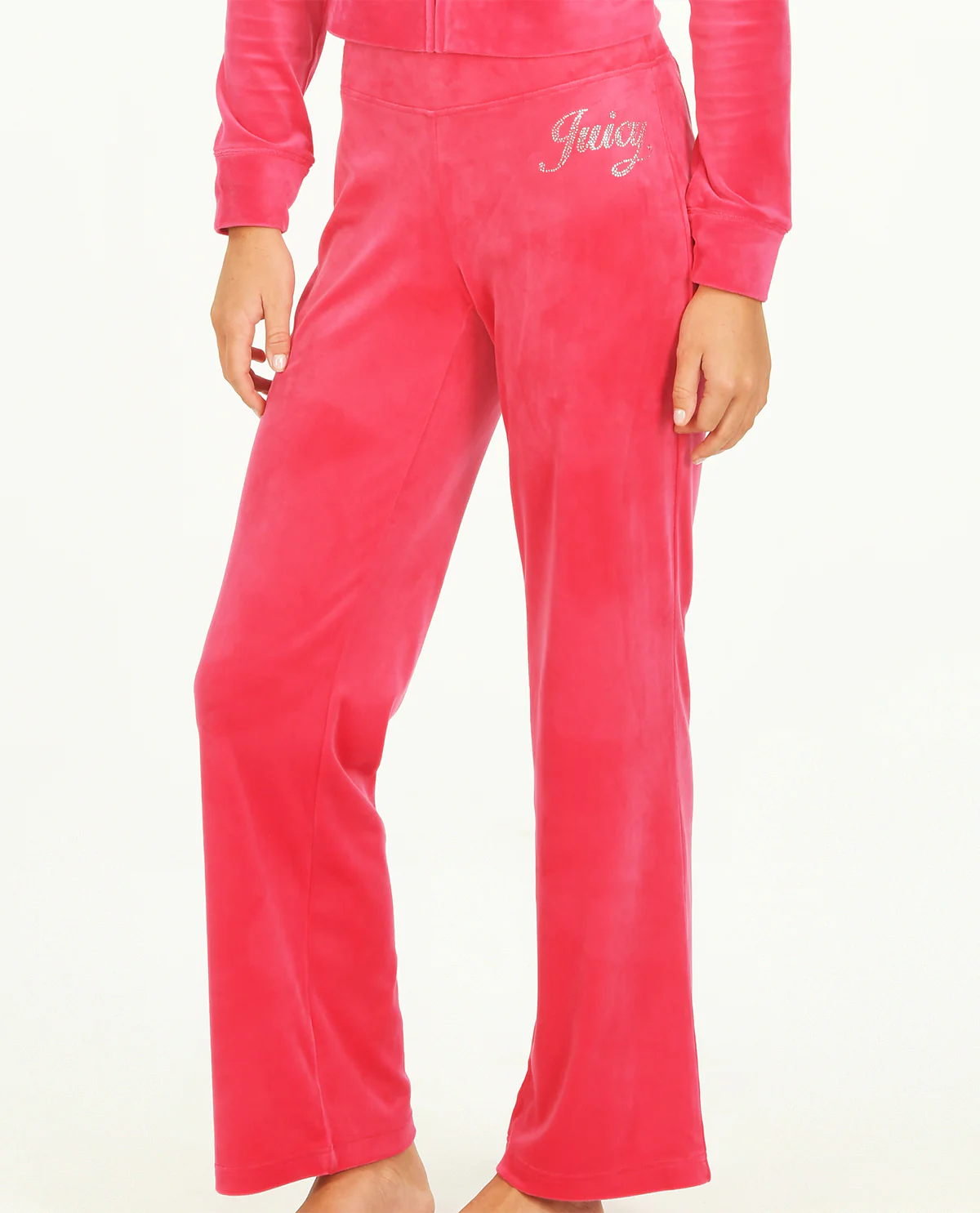 Juicy Velour Pant with Rhinestone Script - Image 8
