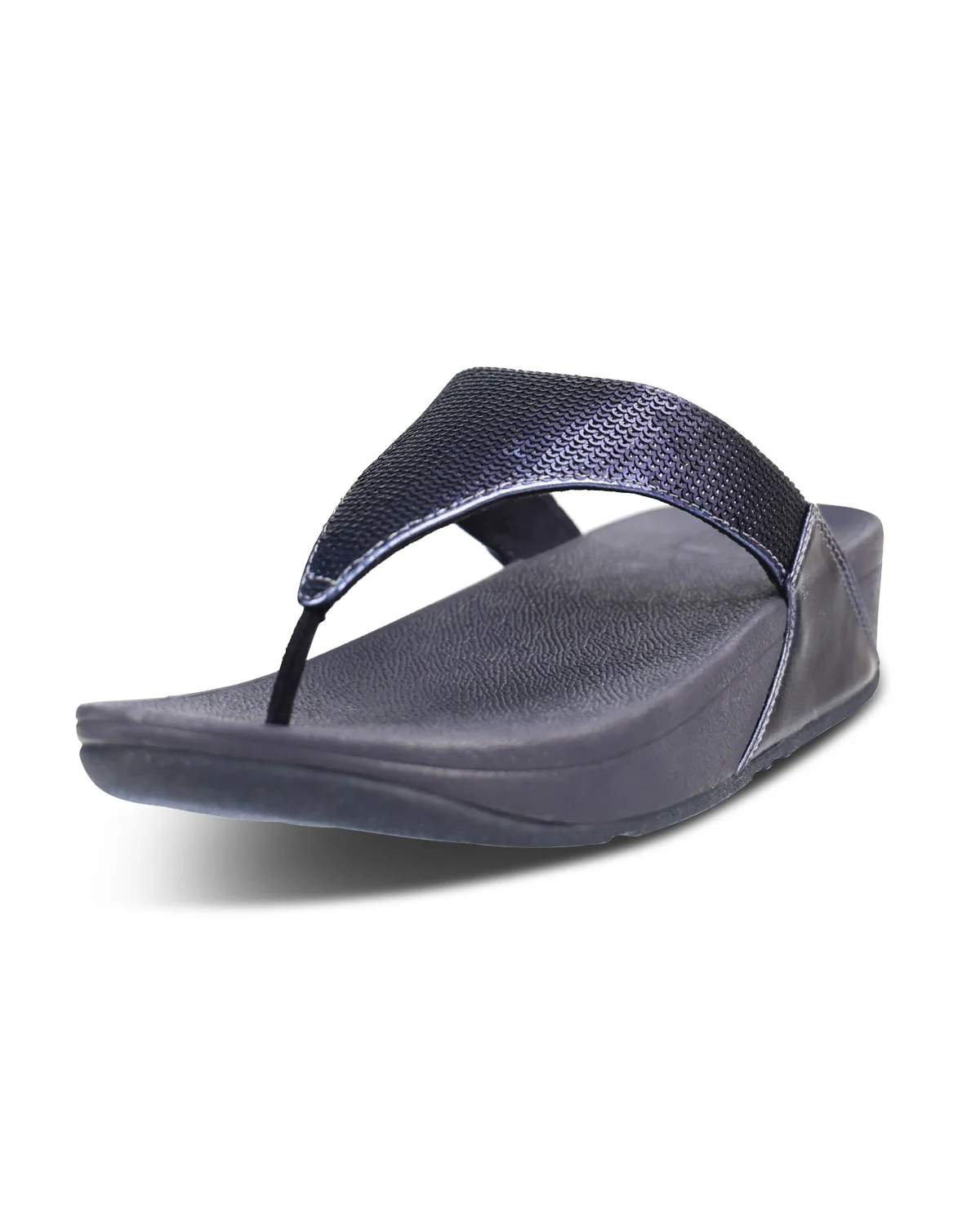 Fitflop Lulu Toe-post Sandal Cosmic Blue - Image 2