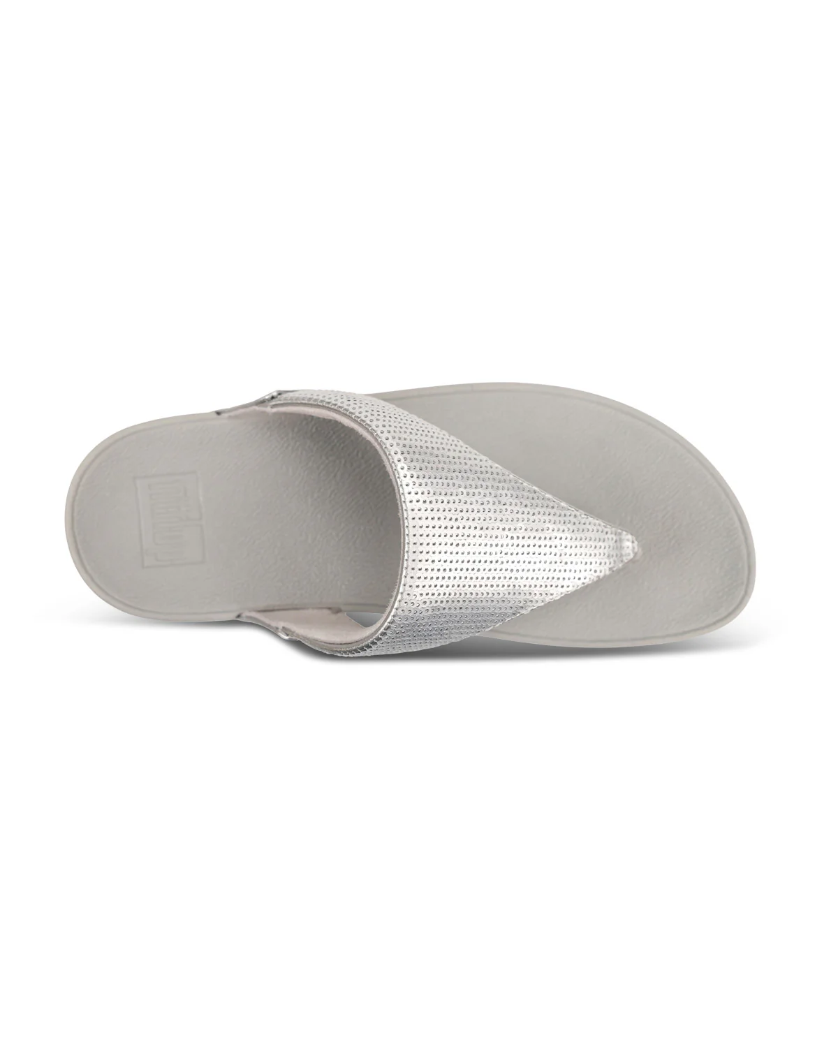 Fitflop Lulu Toe-post Sandal Silver - Image 6