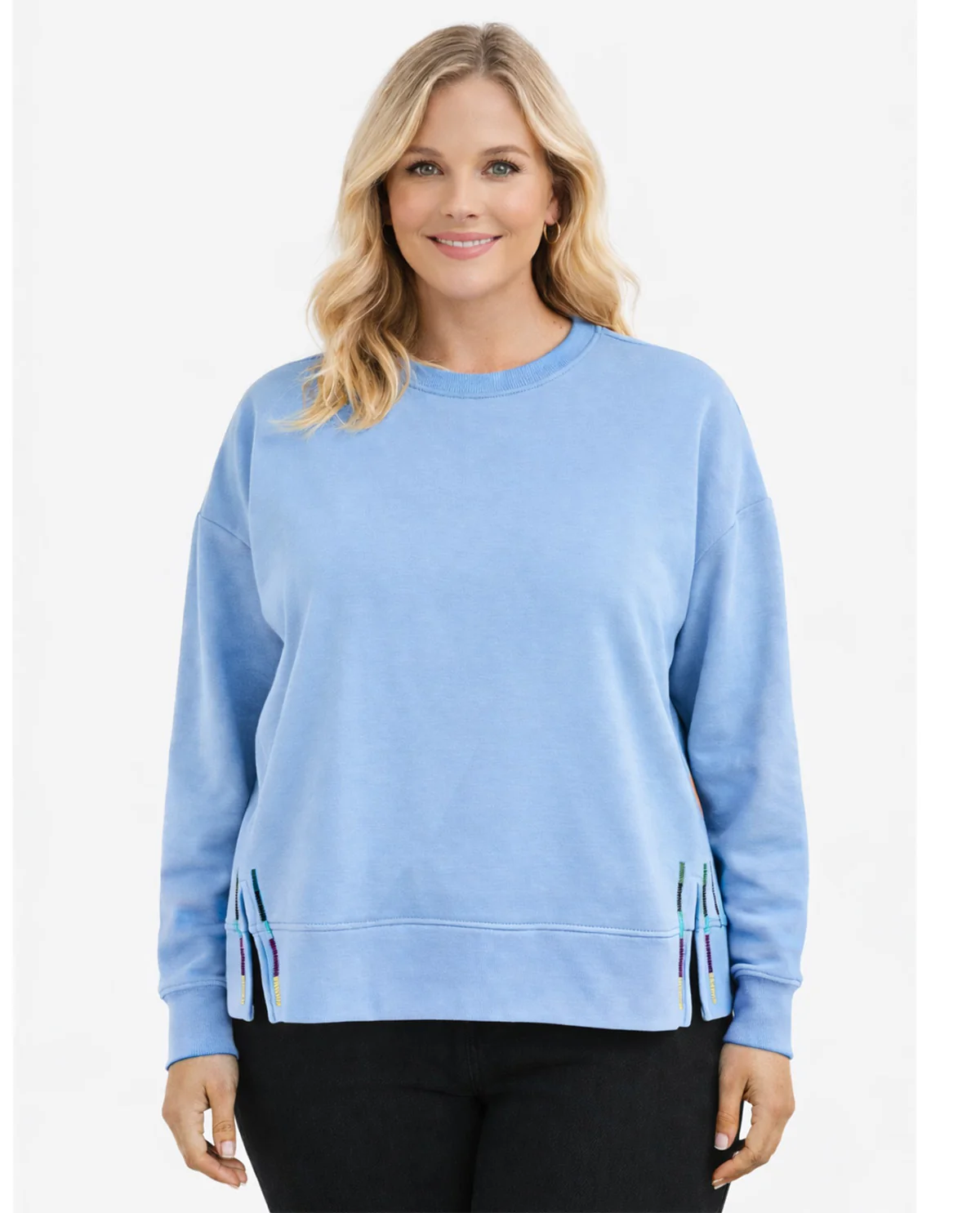 Match Fit Drop Shoulder Pullover Top - Image 3