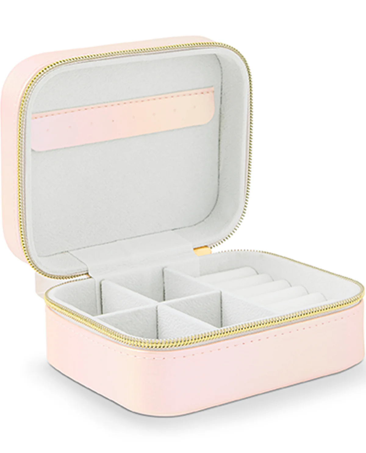 Mini Rectangle Travel Jewelry Organizer Iridescent - Image 3