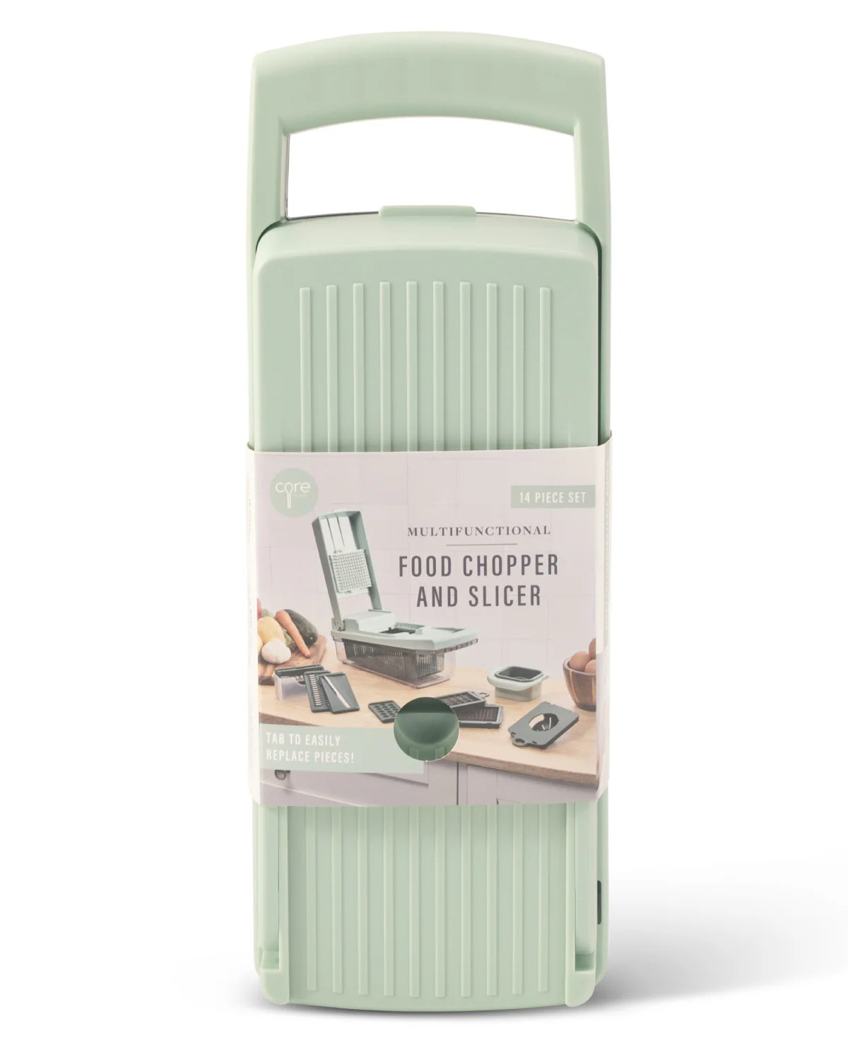 Multifunctional Food Chopper And Slicer - Green - Image 3