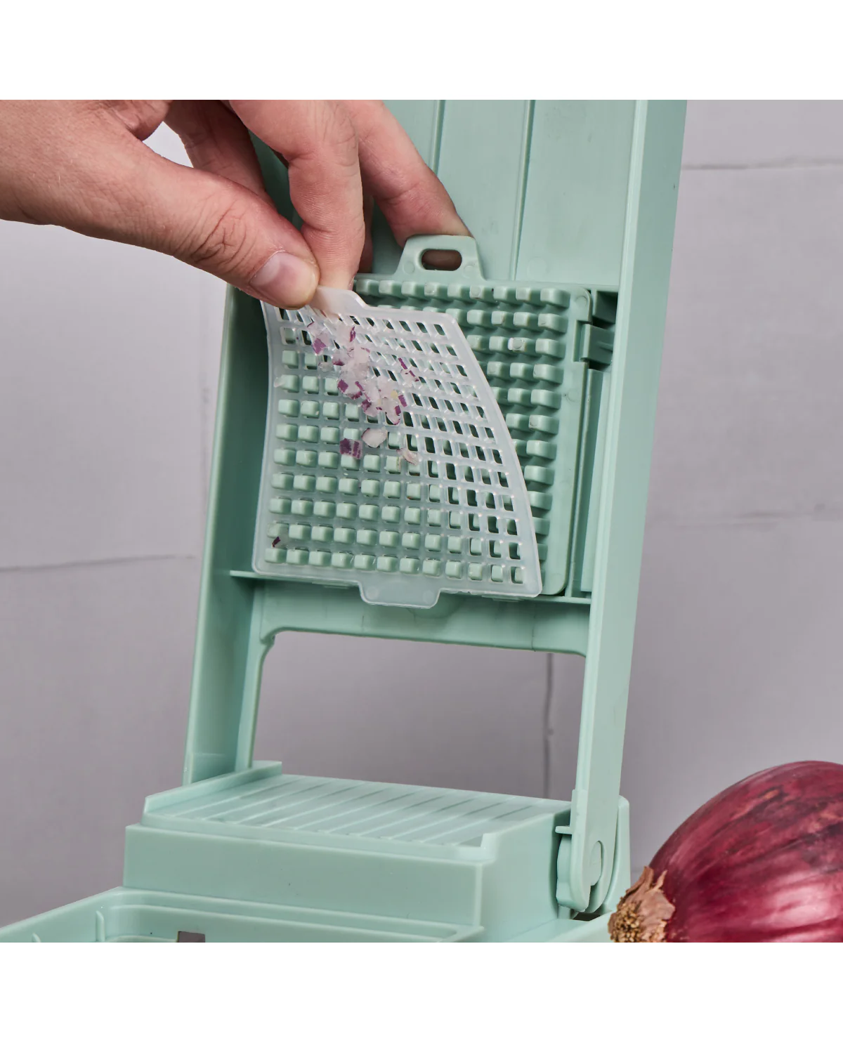 Multifunctional Food Chopper And Slicer - Green - Image 7
