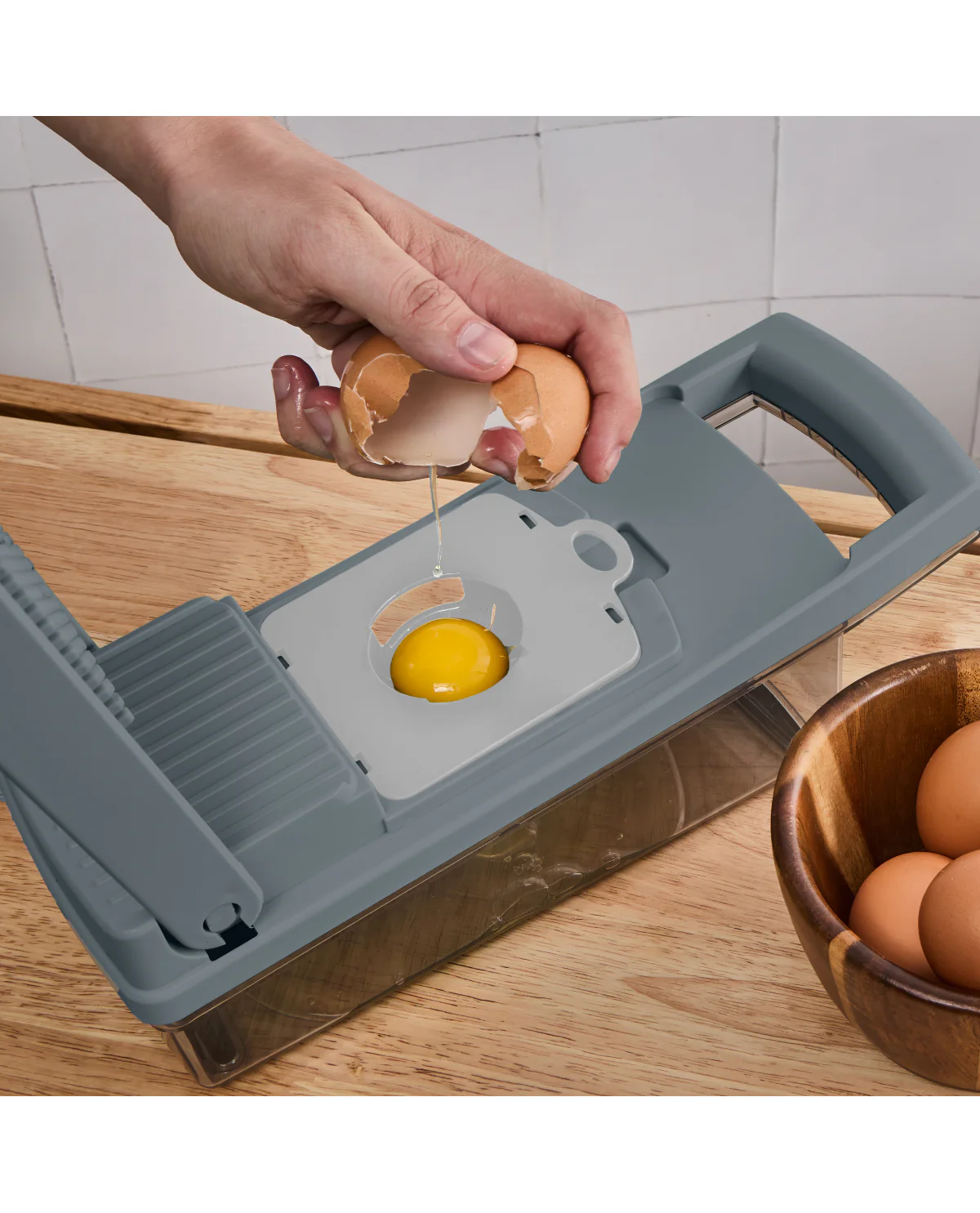 Multifunctional Food Chopper And Slicer - Grey - Image 6
