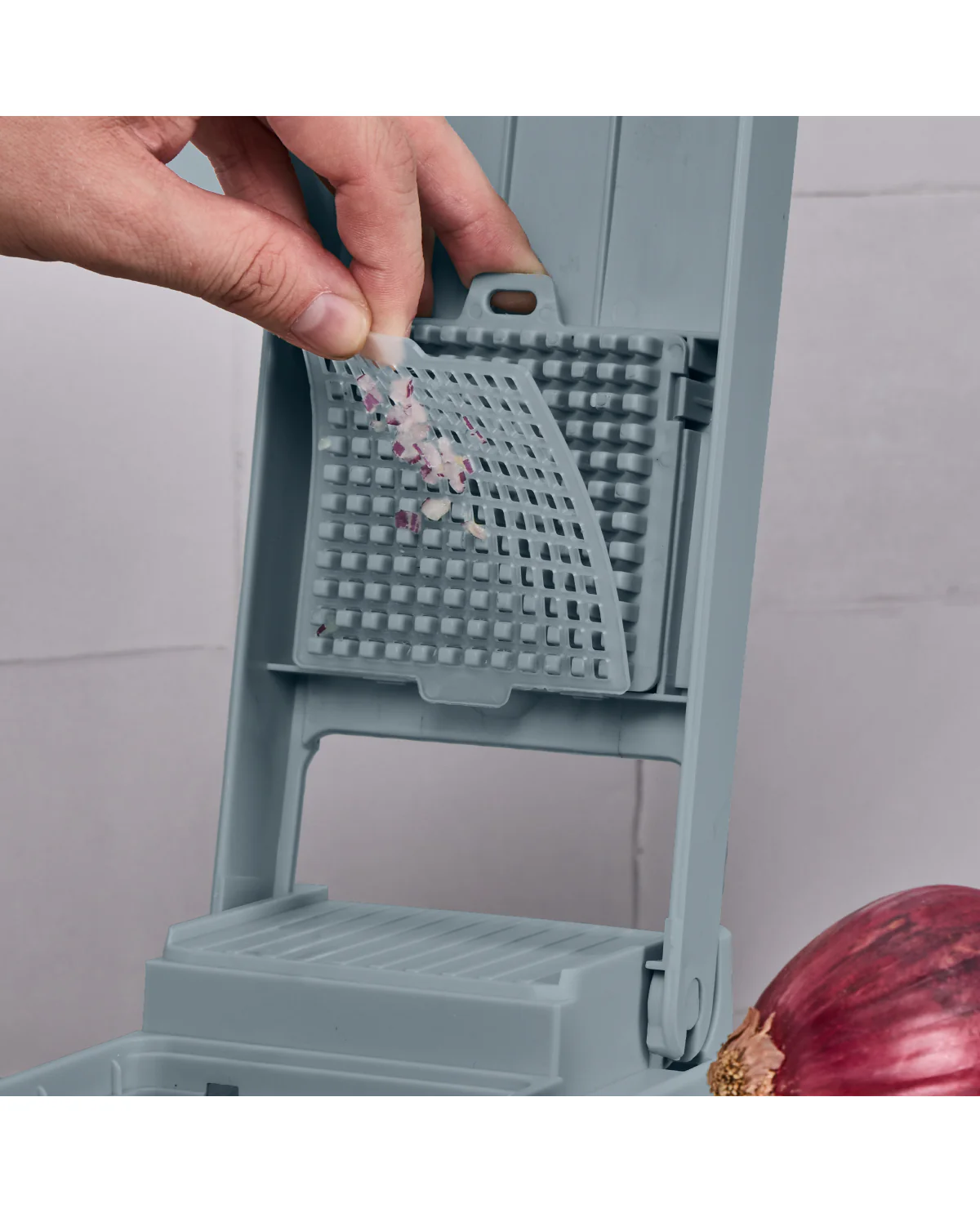 Multifunctional Food Chopper And Slicer - Grey - Image 8