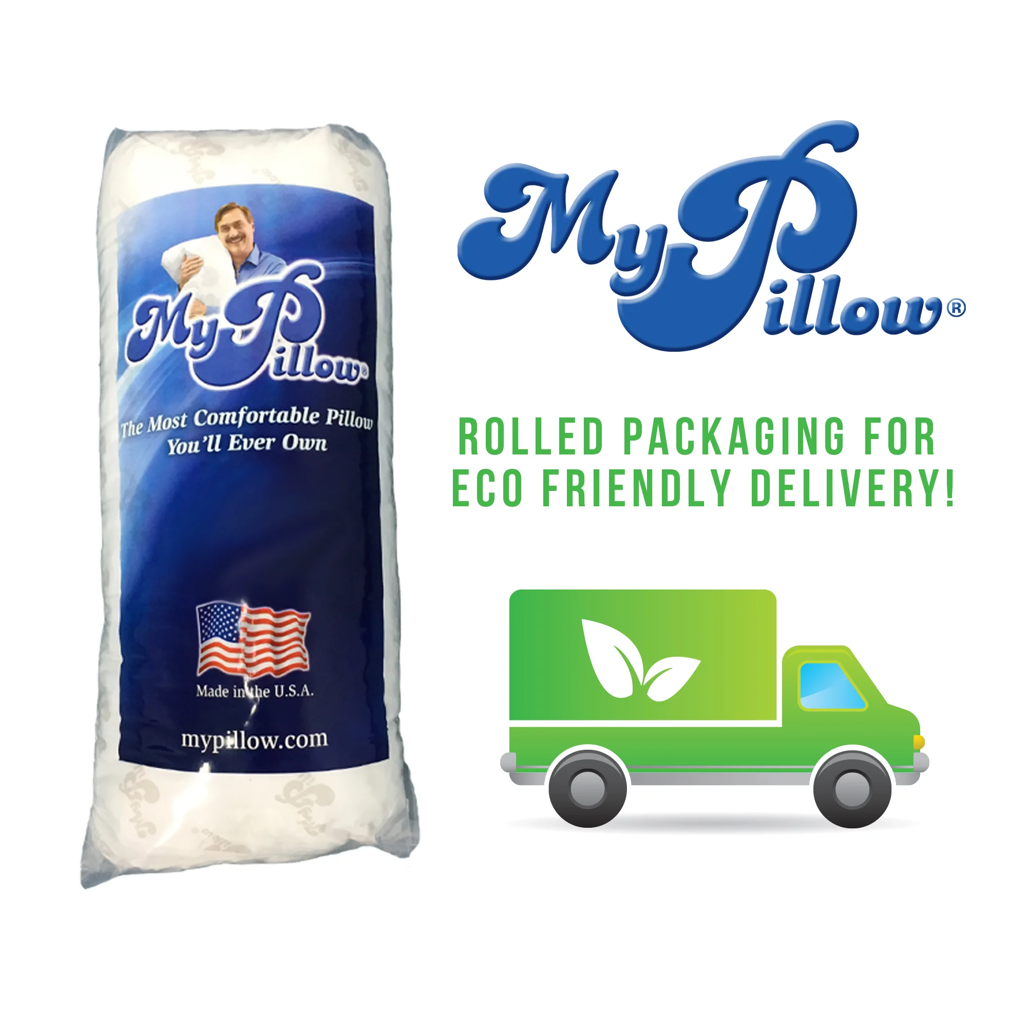 My Pillow Standard Medium Fill Bed Pillow - Image 4