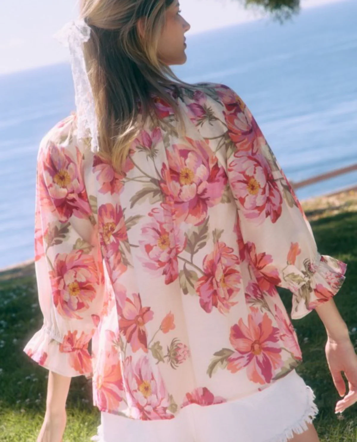 Oddi Floral Print Top Multi - Image 2