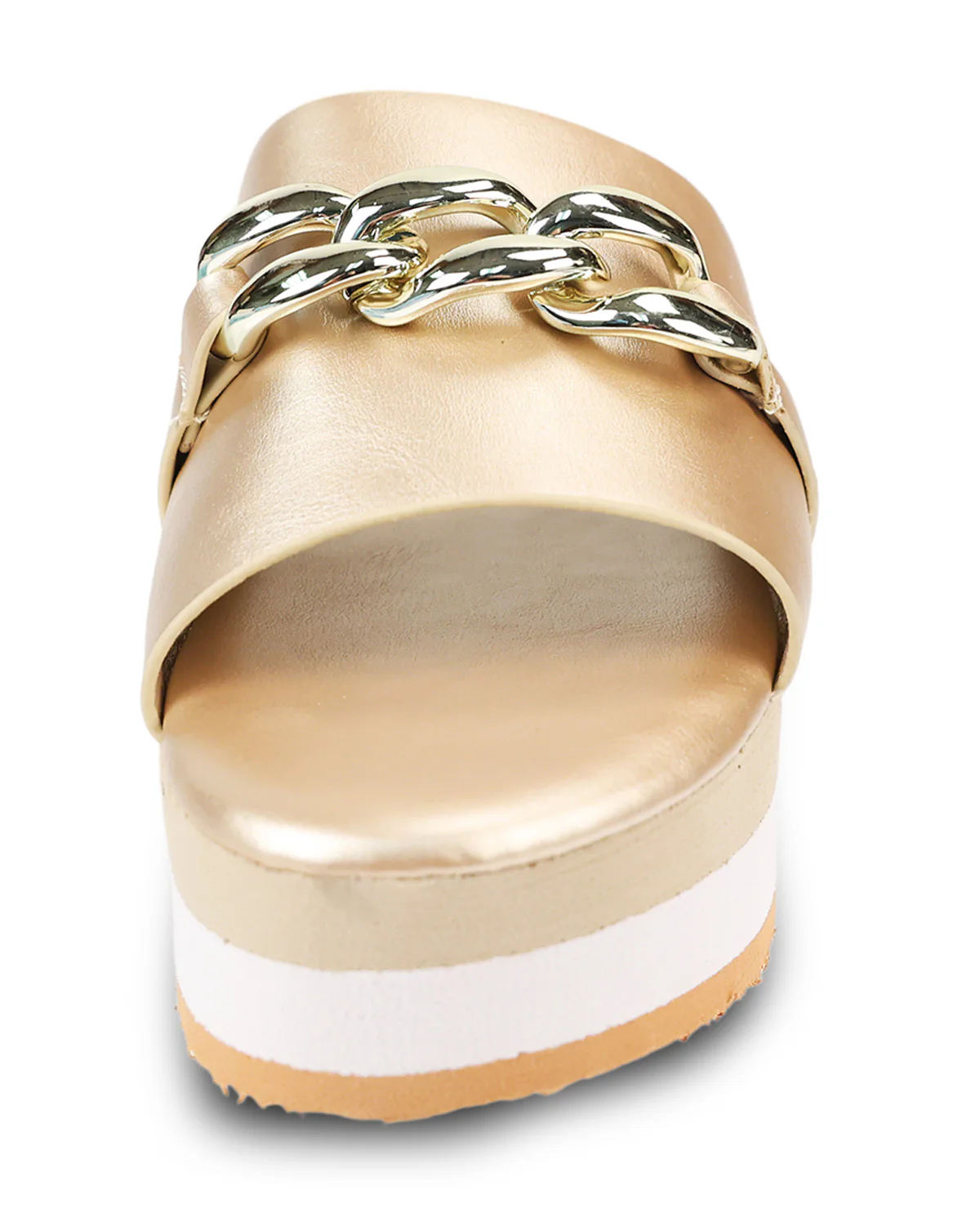 Pierre Dumas Ladies Sandal Gold - Image 5