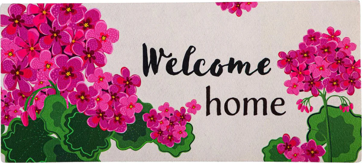 Pink Geraniums Sassafras Switch Mat - Image 2