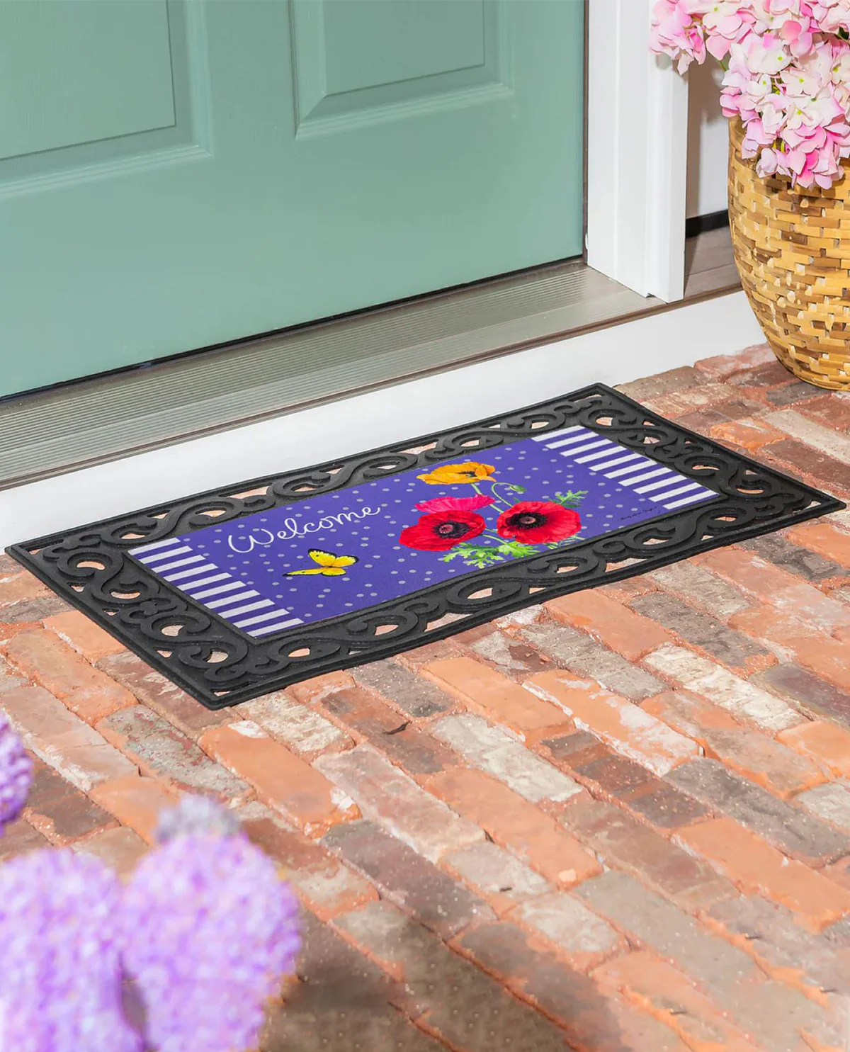 Poppy Welcome Sass Mat - Image 2