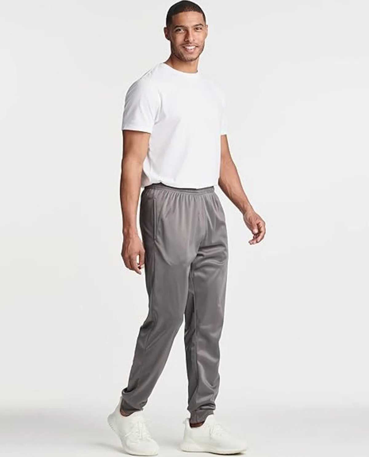 Real Essentials Men's Tricot Jogger Pant - Image 11