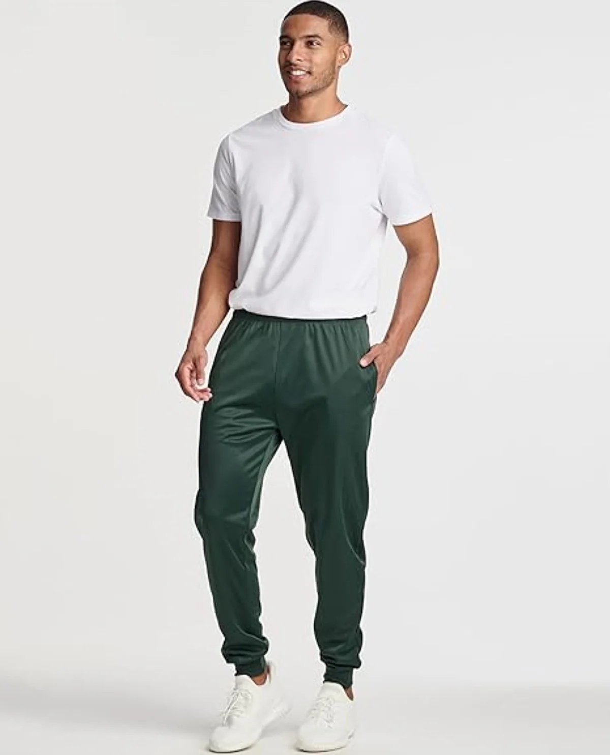 Real Essentials Men's Tricot Jogger Pant - Image 4