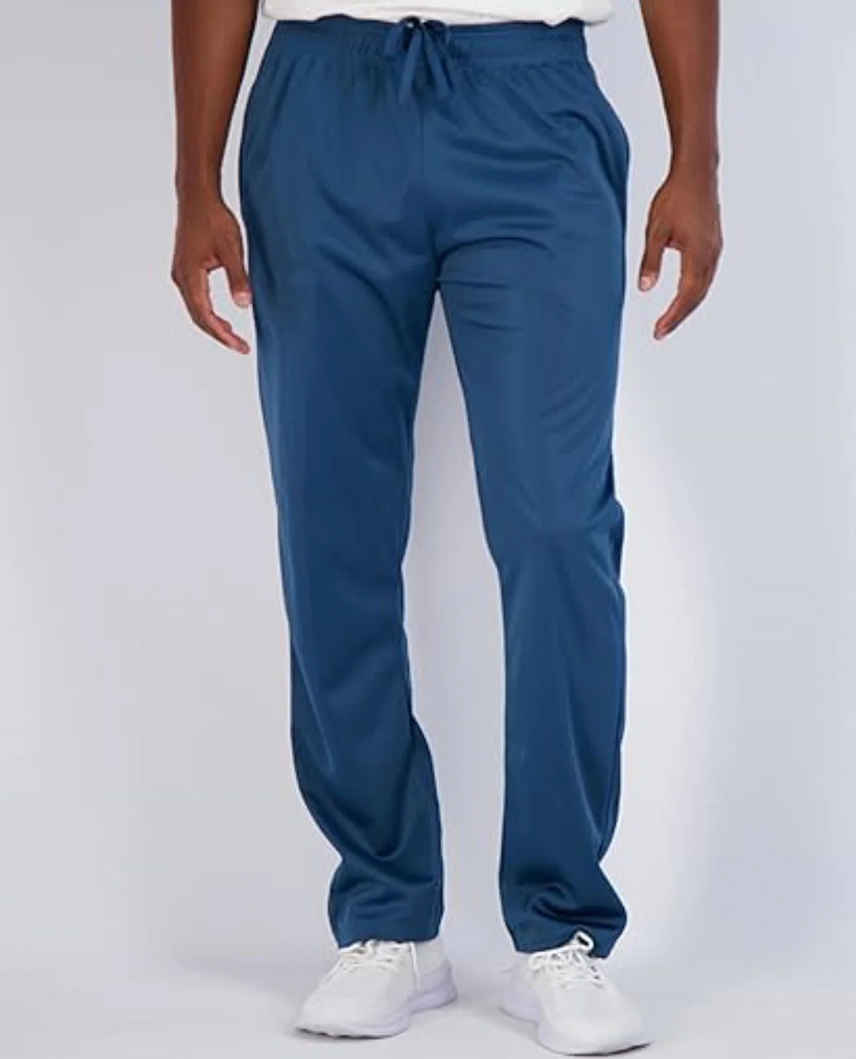 Real Essentials Men's Tricot Open Bottom Active Pant - Image 4