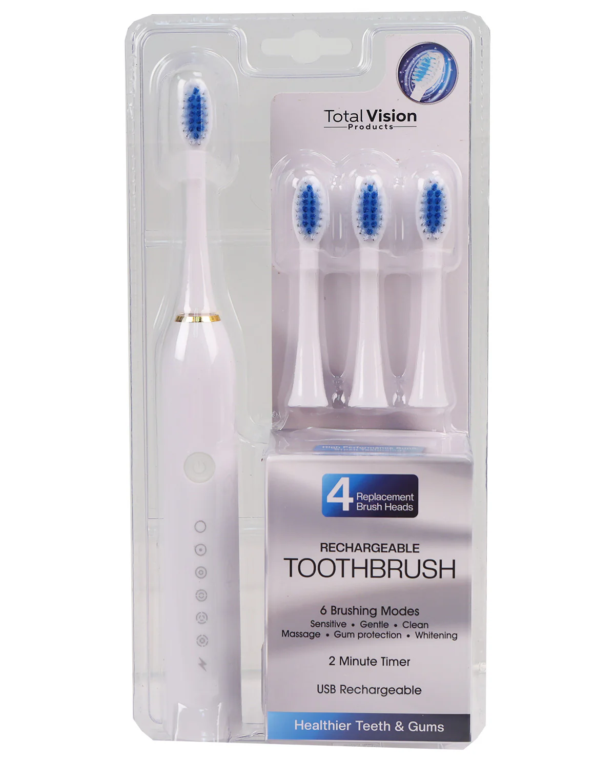 Rechargeable Toothbrush With Four Heads - Image 2