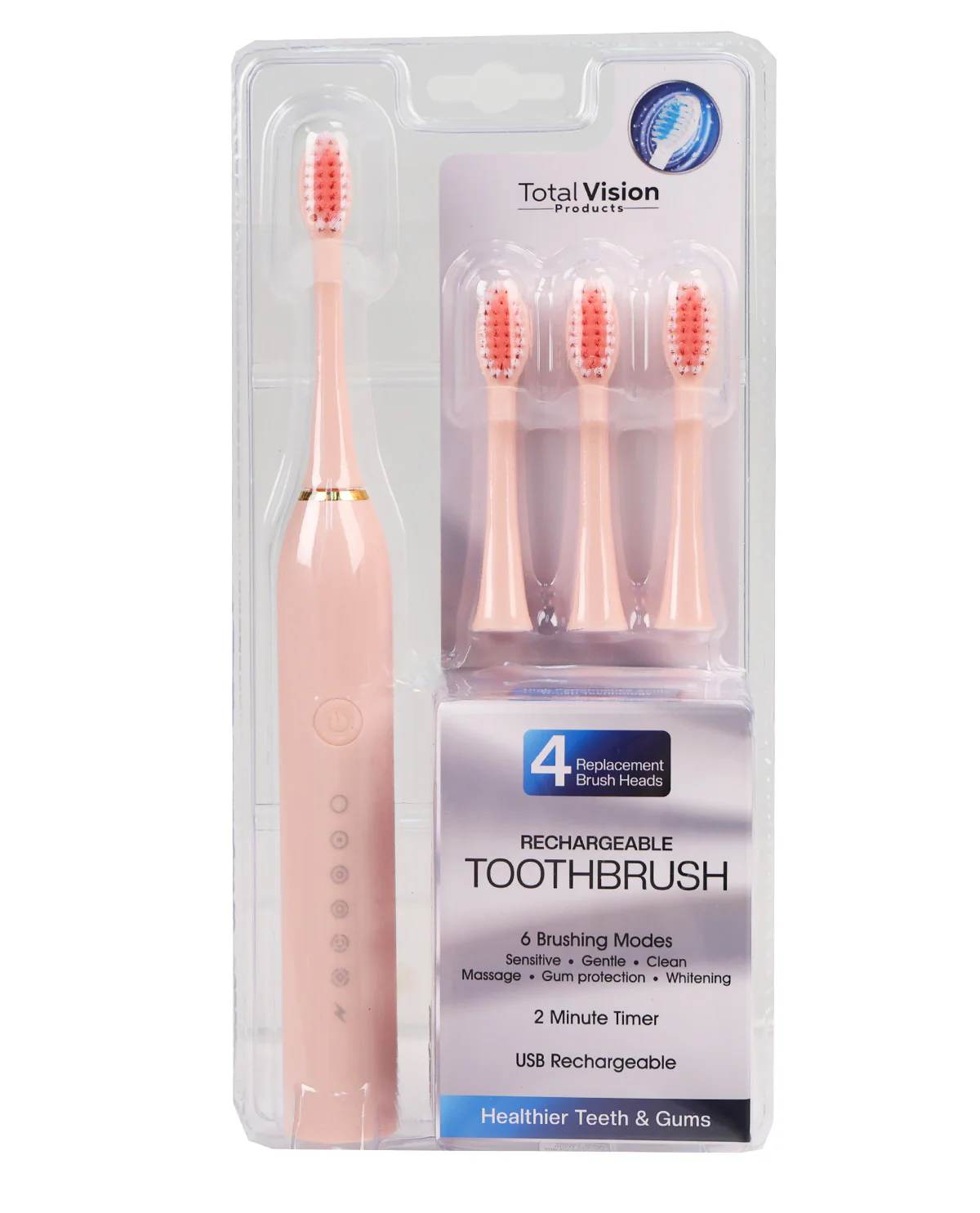Rechargeable Toothbrush With Four Heads - Image 3
