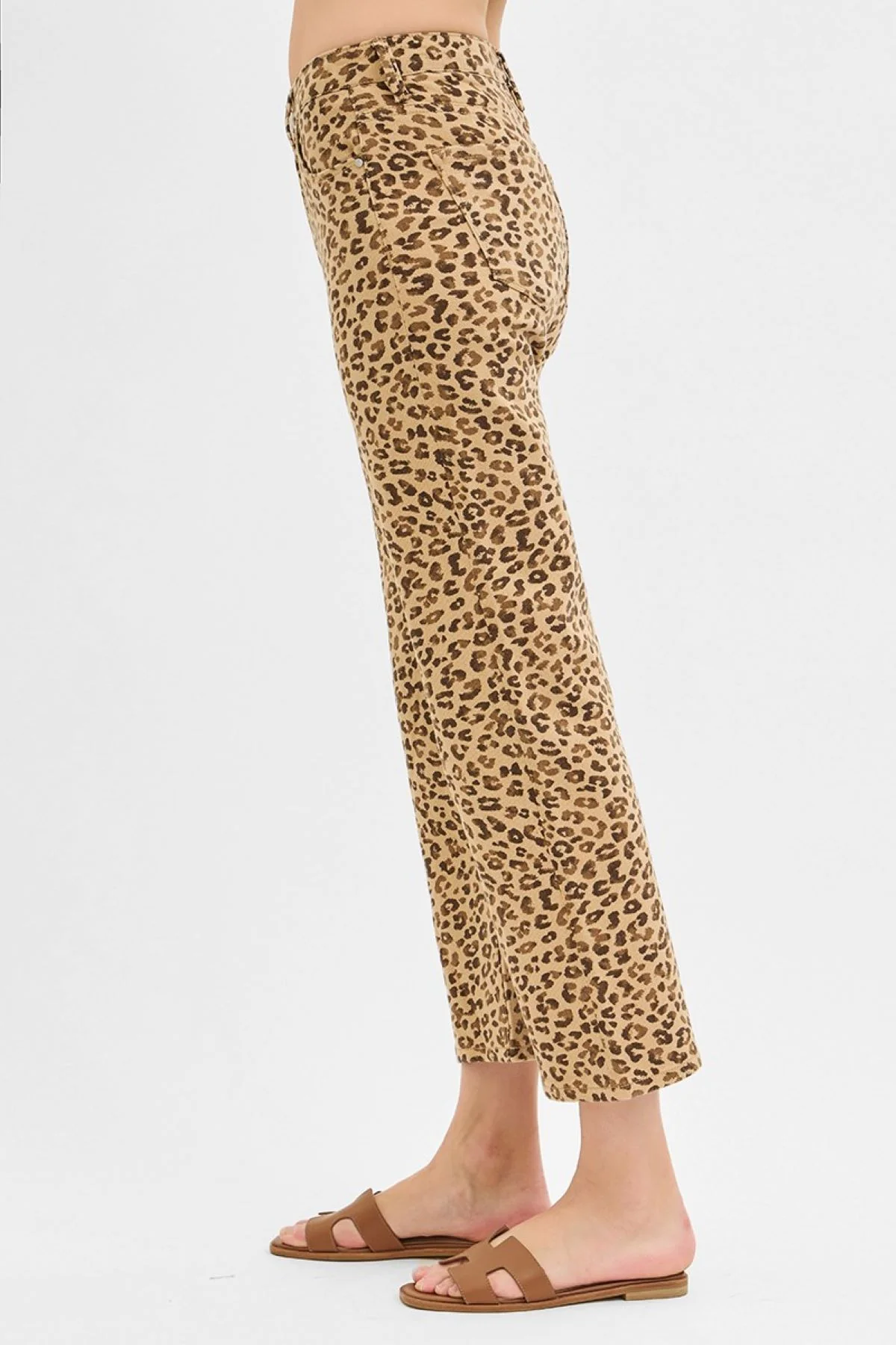 Risen Animal Print Jeans - Image 3