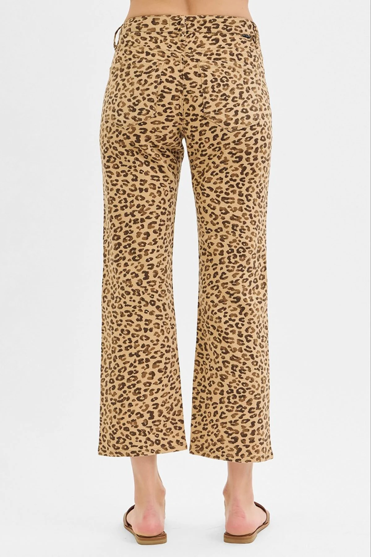 Risen Animal Print Jeans - Image 4