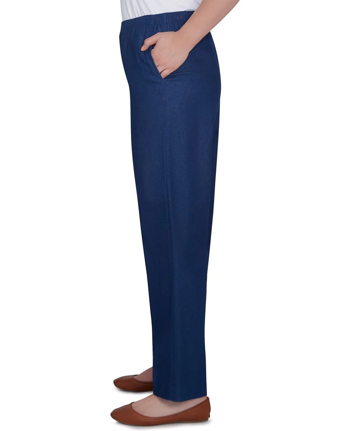 Alfred Dunner Denim Pant Short - Image 2