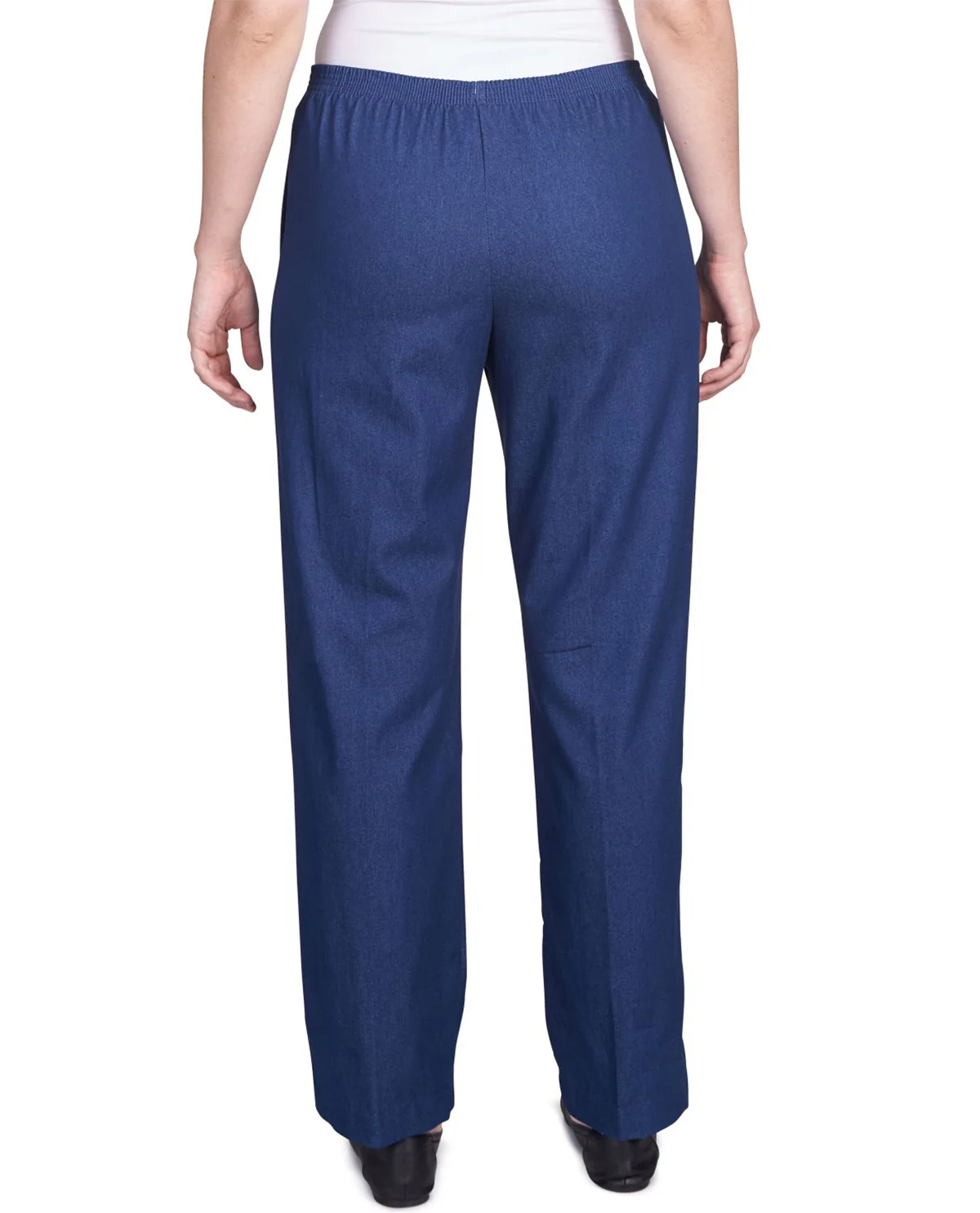 Alfred Dunner Petite Denim Pant Average - Image 3