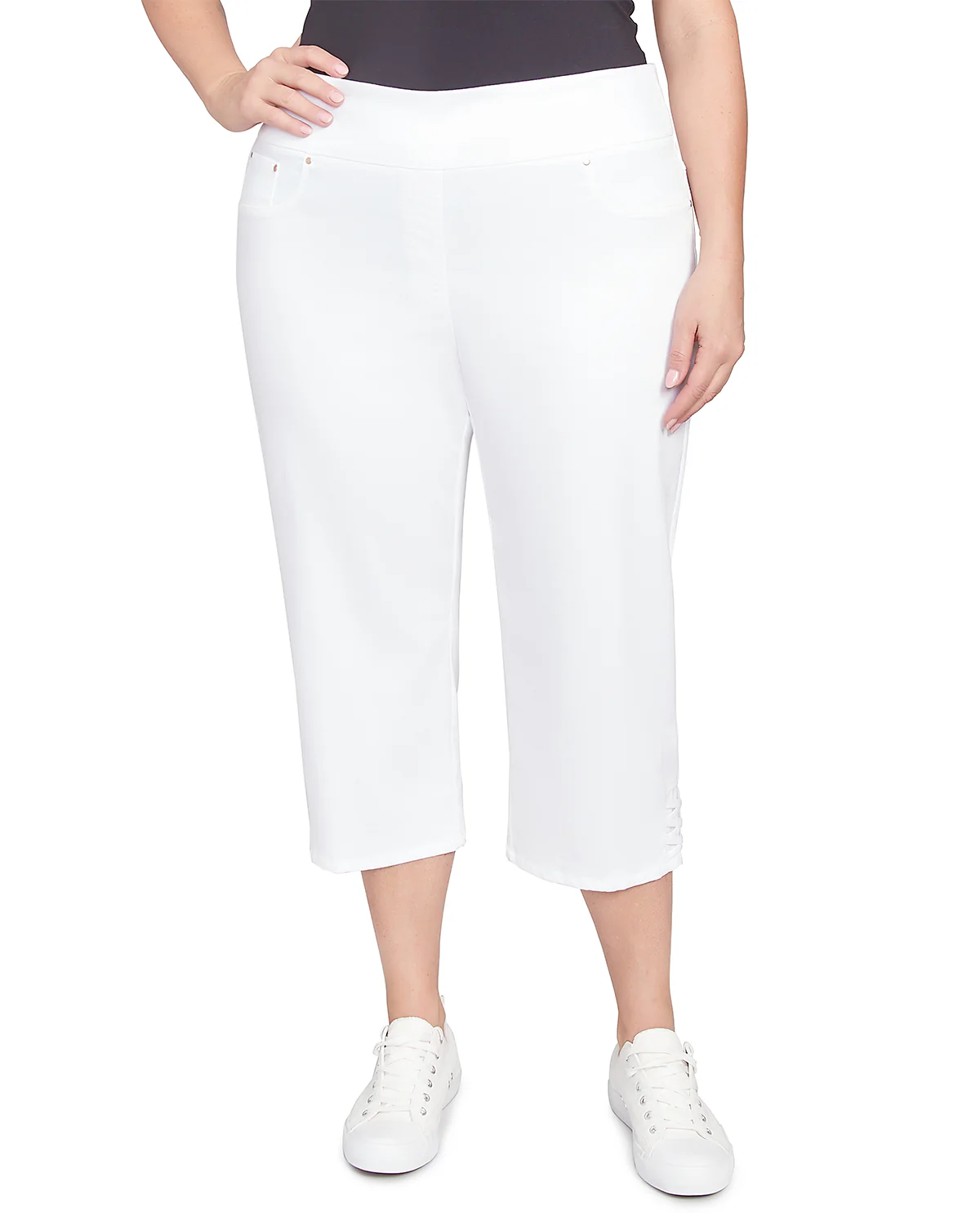 Ruby Road Women's Paradise Cove Denim Capri - Image 2