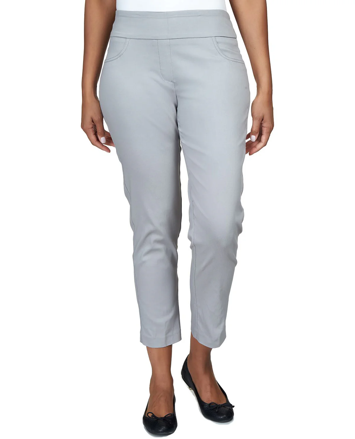Ruby Road Petite Pull On Ankle Pant - Image 3
