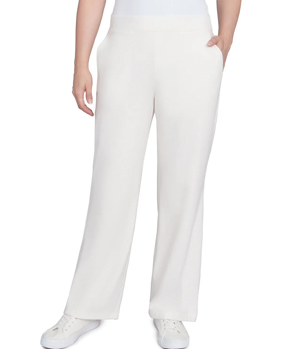 Ruby Road Casual Luxe Pullon Rib Straight Pant - Image 2