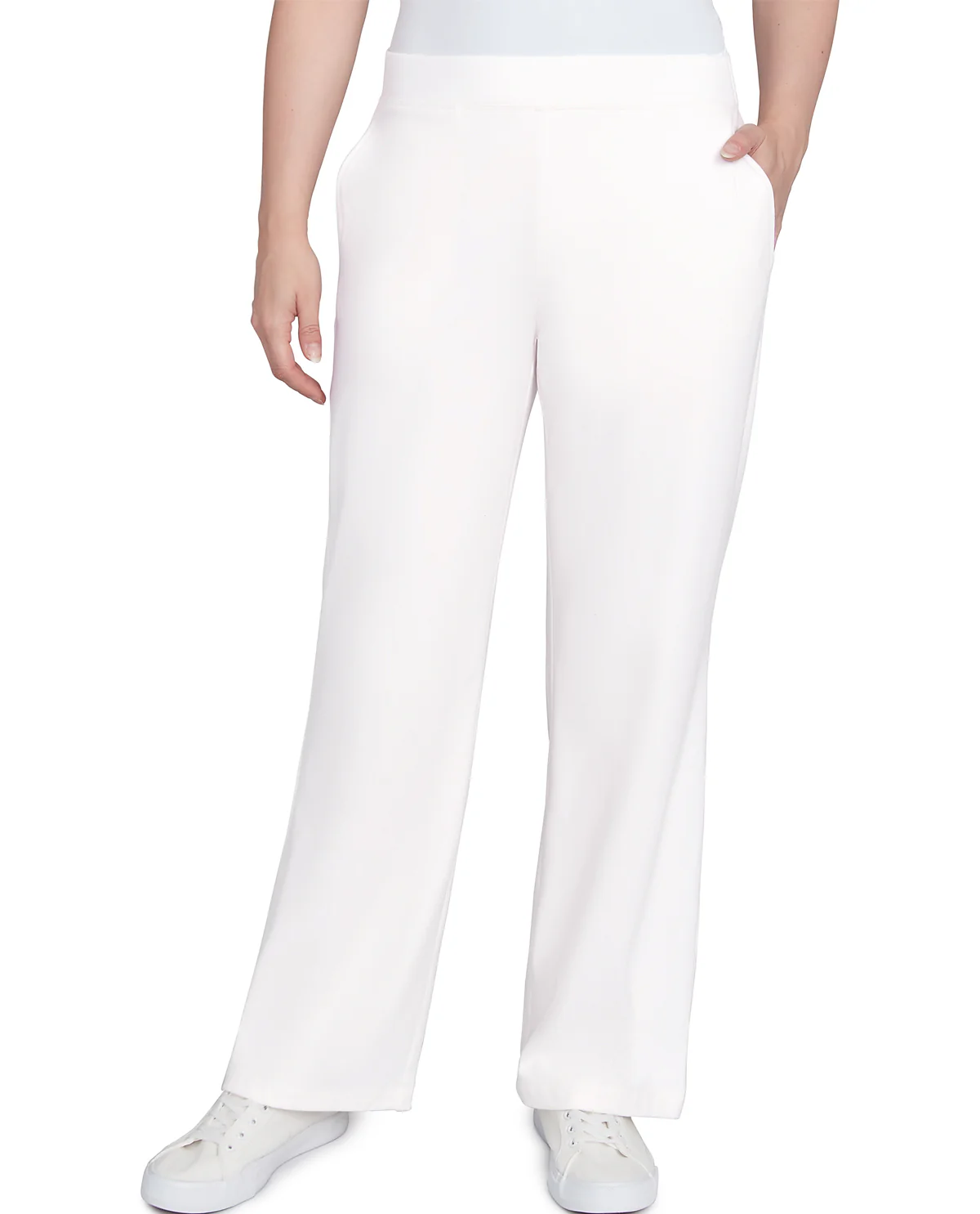 Ruby Road Casual Luxe Pullon Rib Straight Pant - Image 4