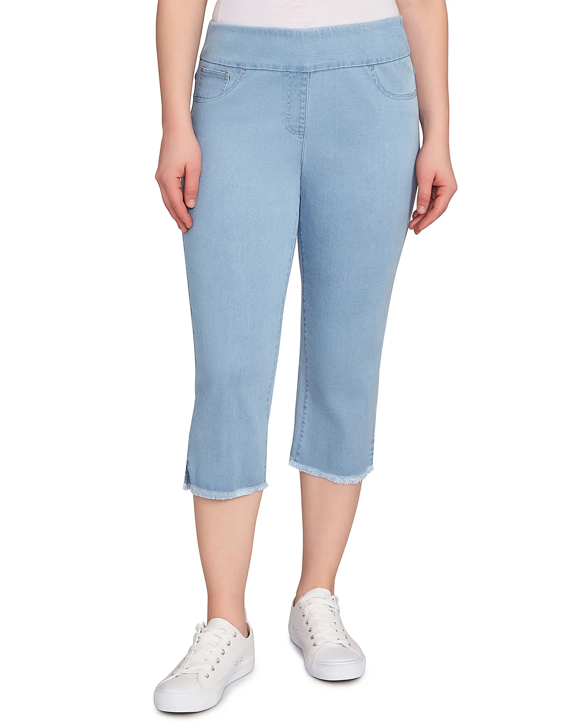 Ruby Road Petite Spring Sublimation Ankle Capris - Image 2