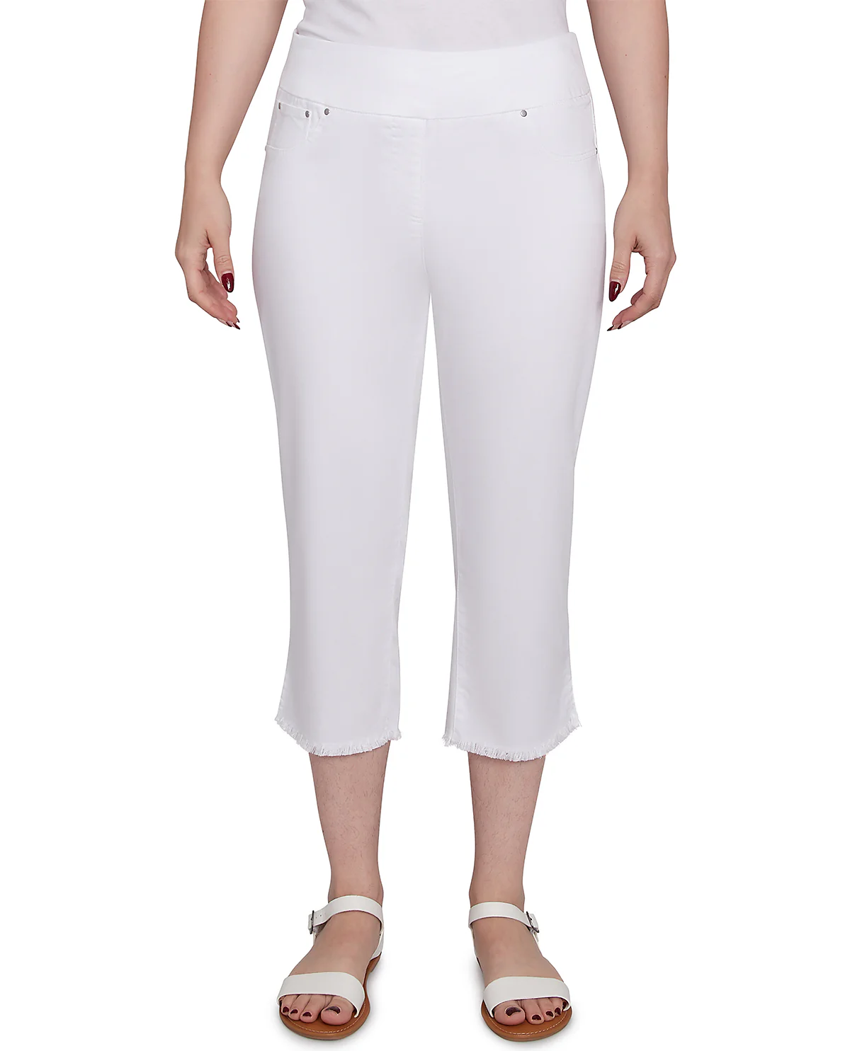 Ruby Road Petite Spring Sublimation Ankle Capris - Image 3