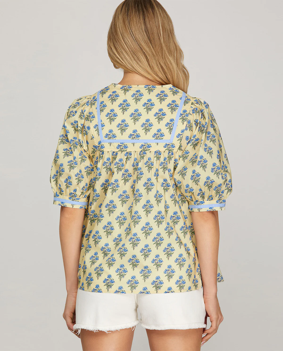 She and Sky Print Top - Image 2