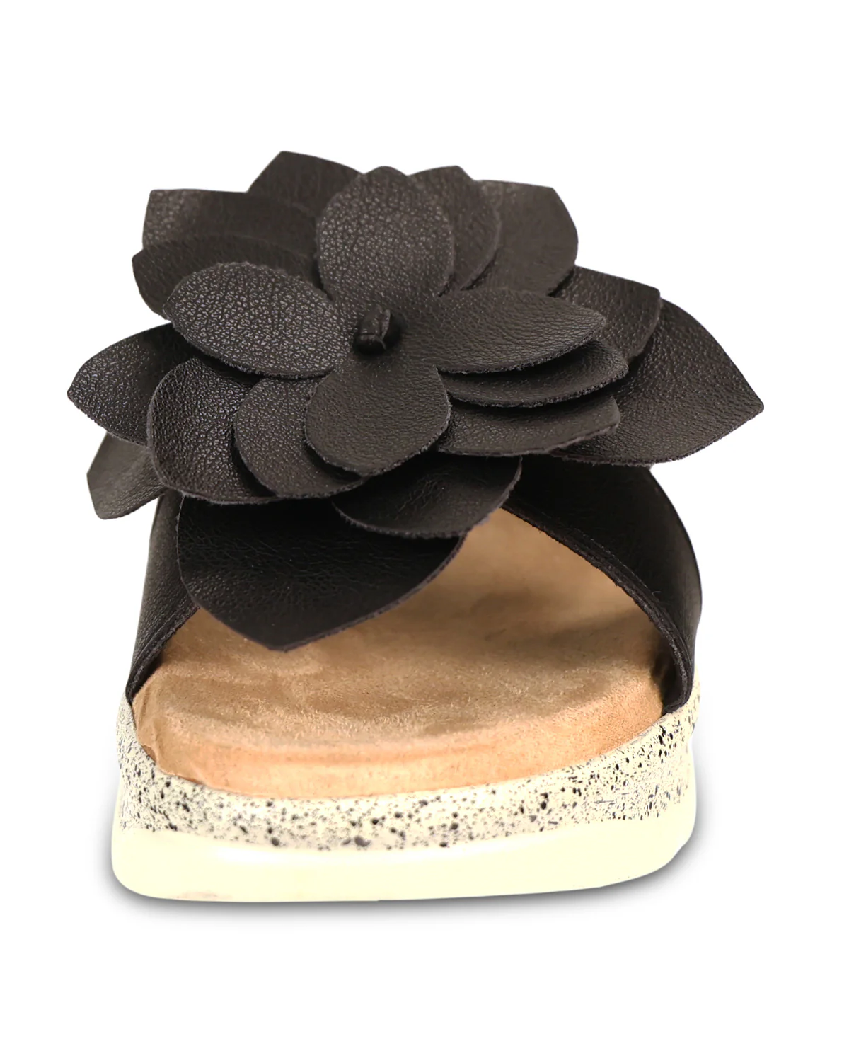 Savvy Gardenia Sandal Black - Image 3