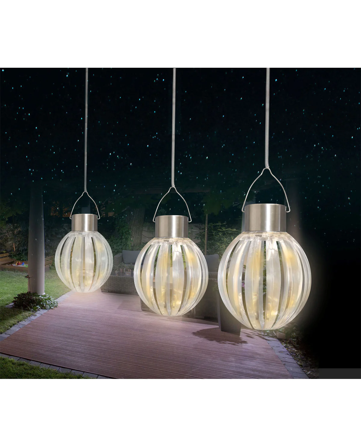 Slinky Solar LED Light Set