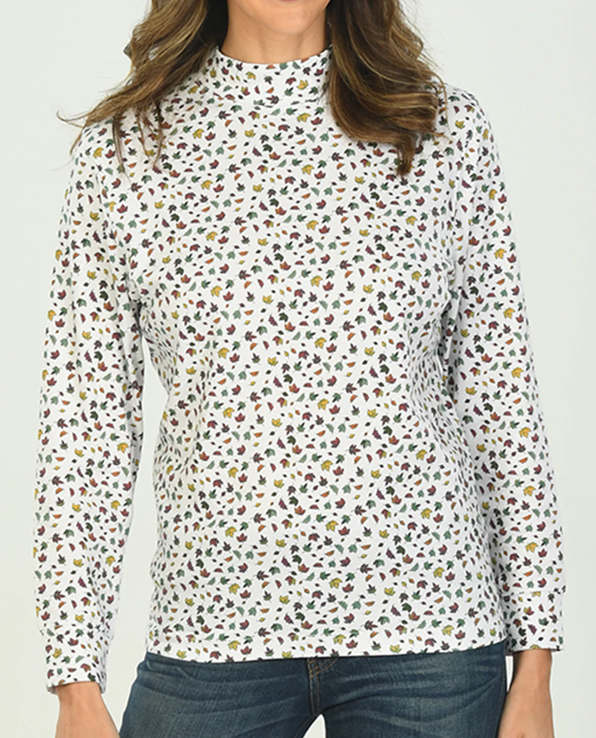 Missy Assorted Printed Mock Neck Tops - Image 2