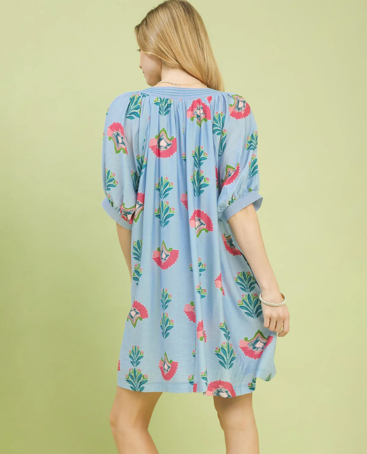Umgee abstract print mini dress - Image 3