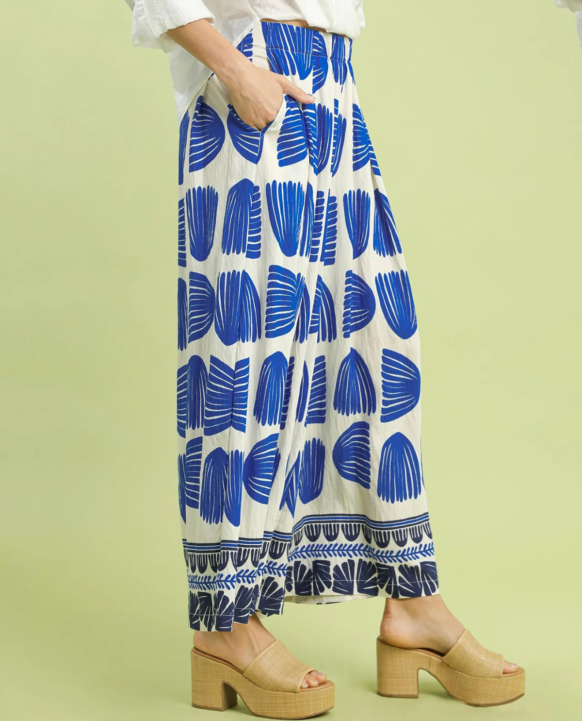 Umgee Border Print Pants - Image 2