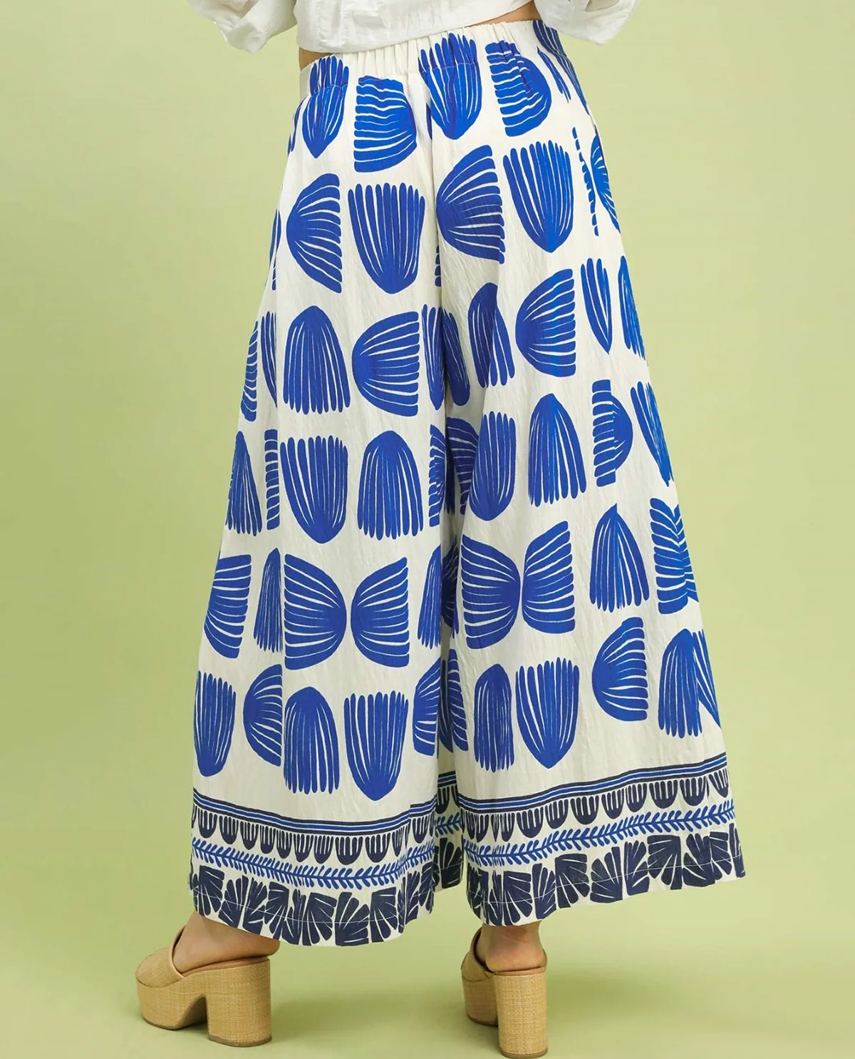 Umgee Border Print Pants - Image 3