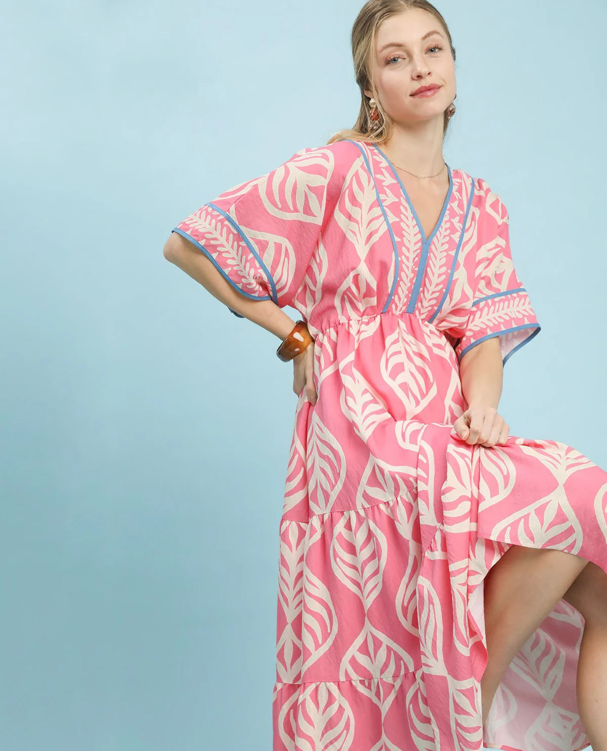 Umgee Boho Maxi Dress - Image 2