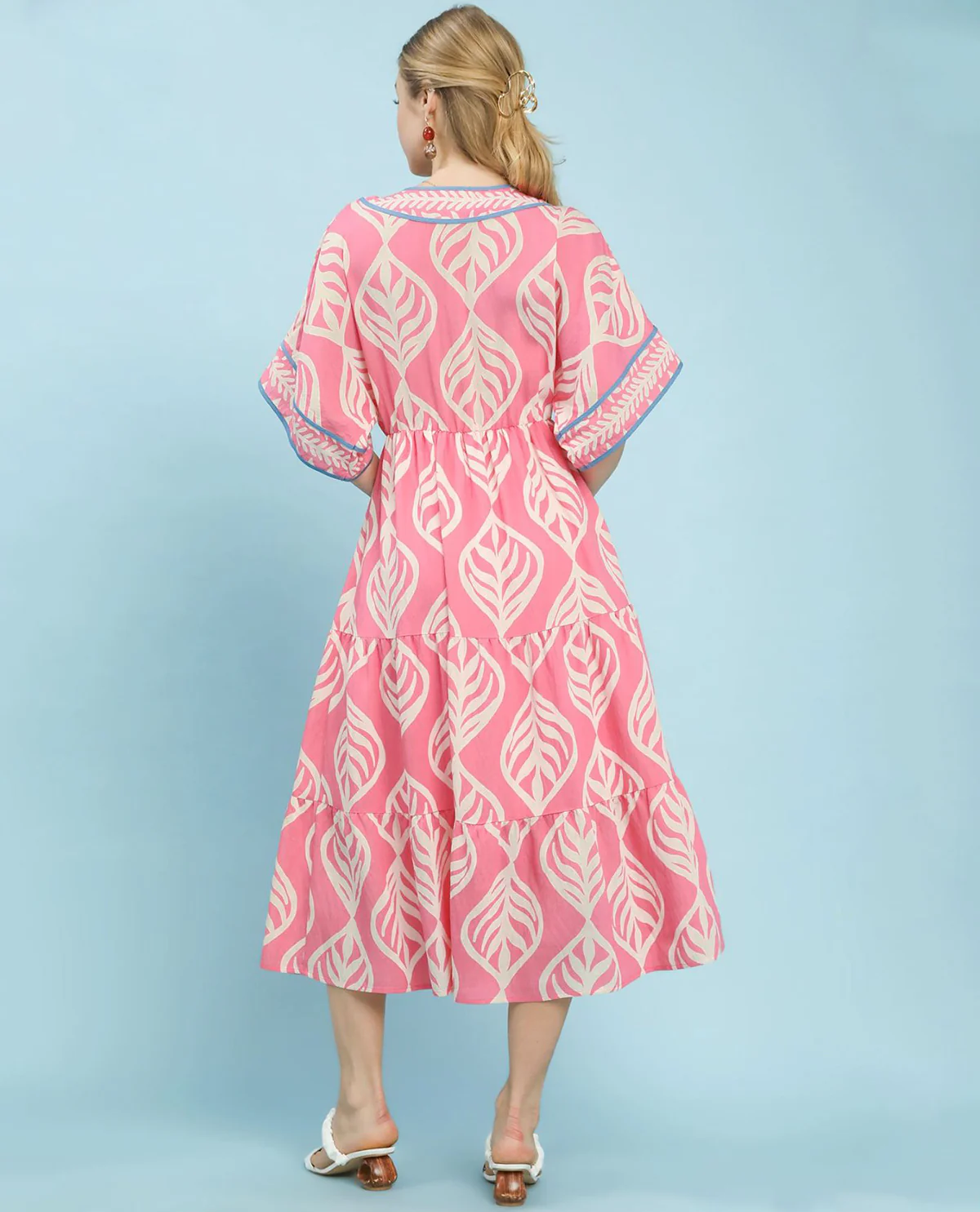 Umgee Boho Maxi Dress - Image 3