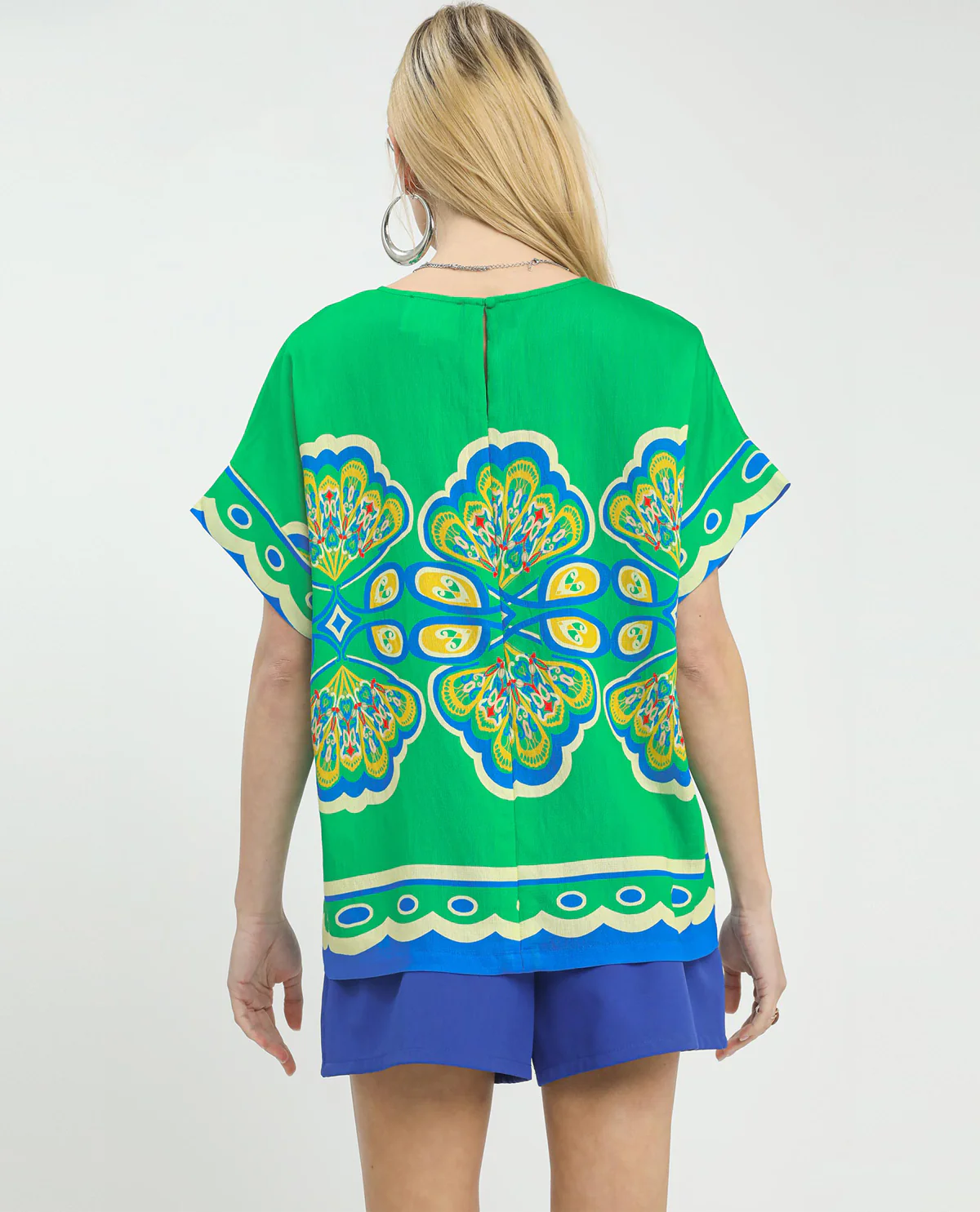 Umgee Medallion Print Top - Image 6