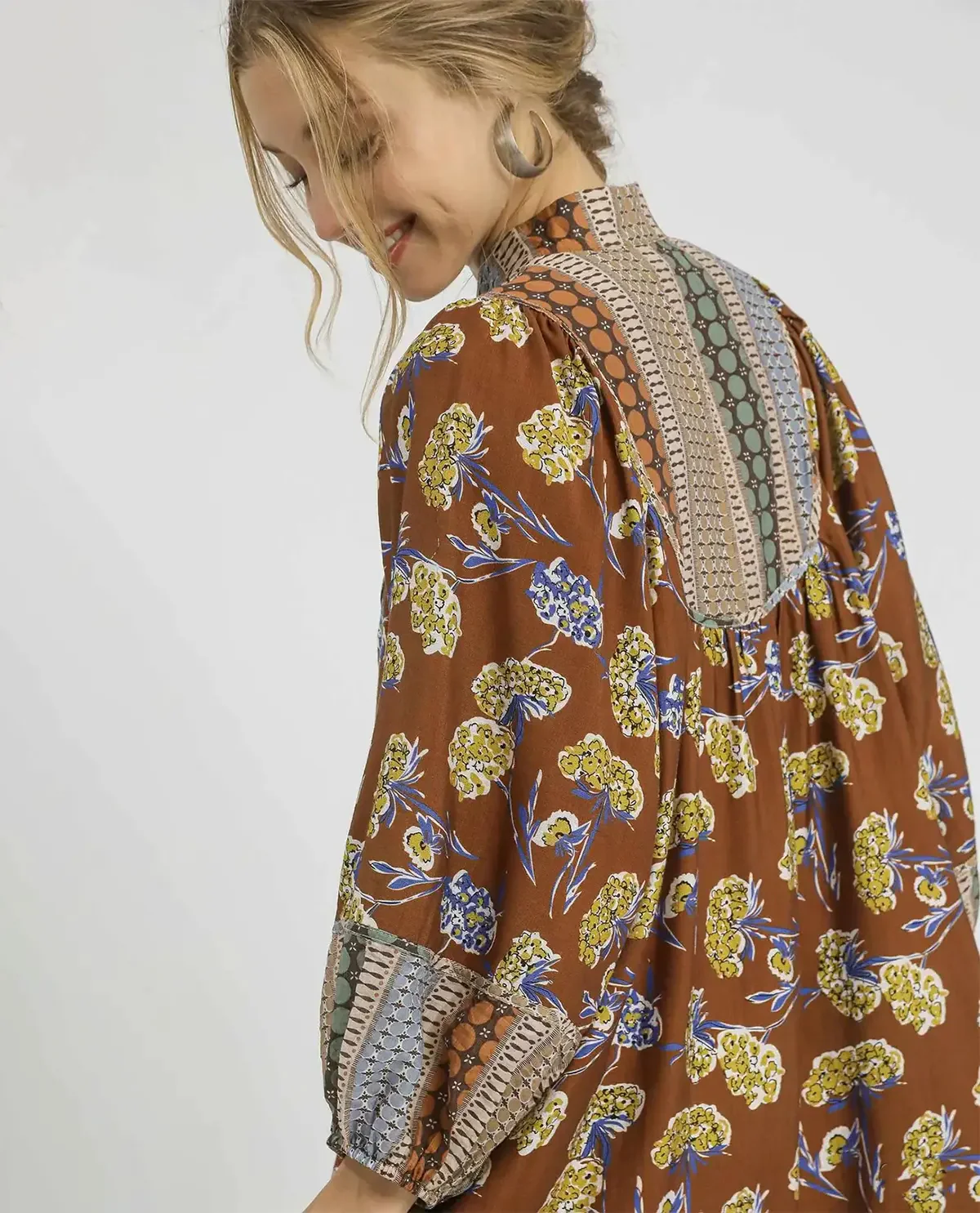 Border Print Tunic Dress - Image 4