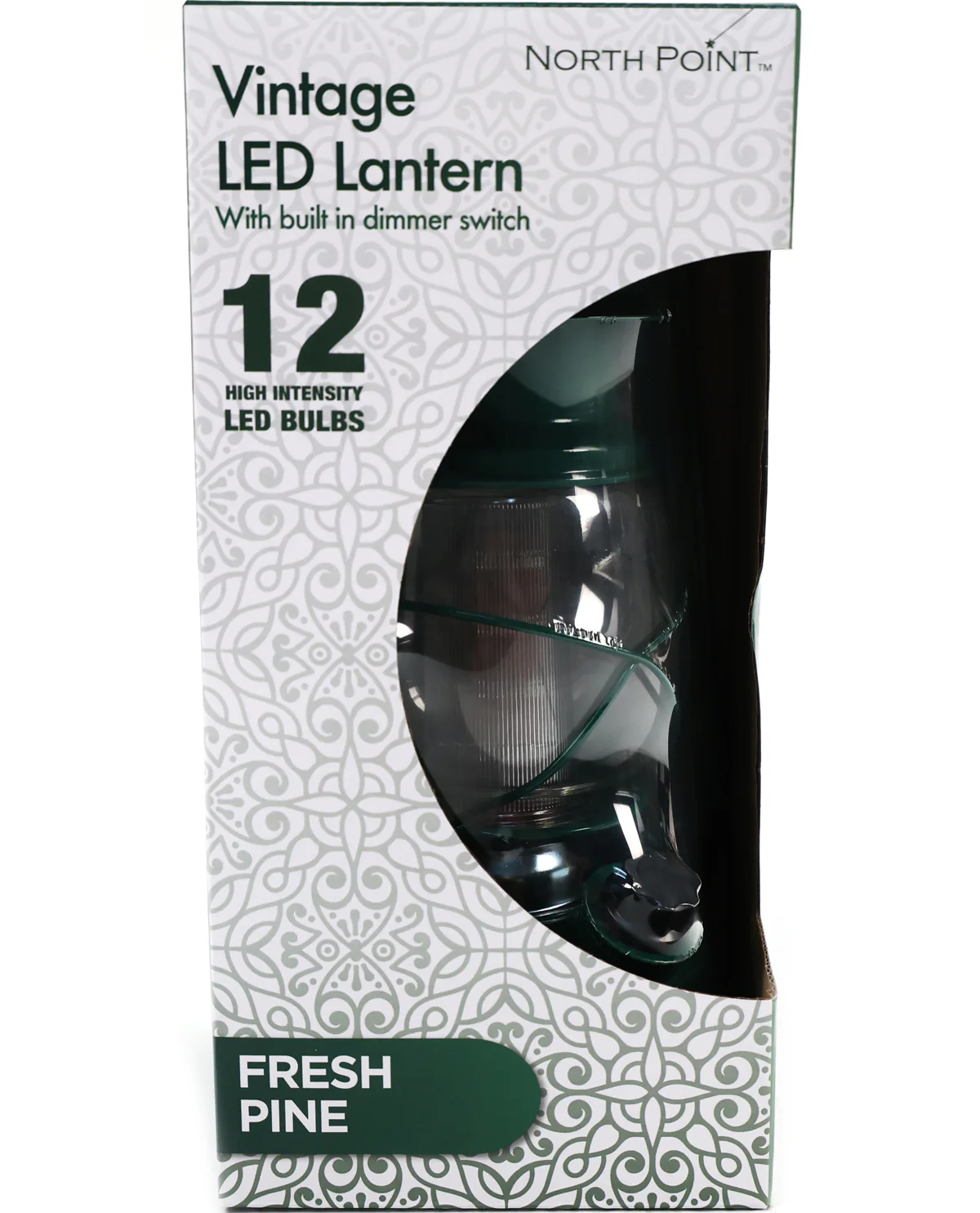Vintage Pine LED Dimmable Lantern - Image 4
