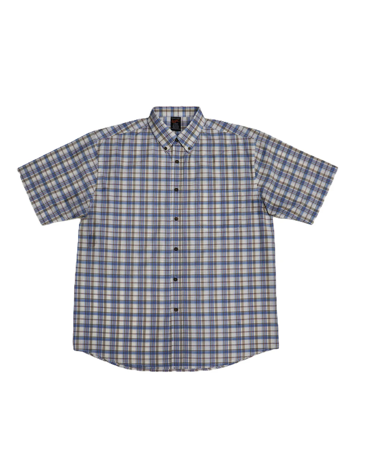 Walnut Creek Short Sleeve Plaid Top - Image 2