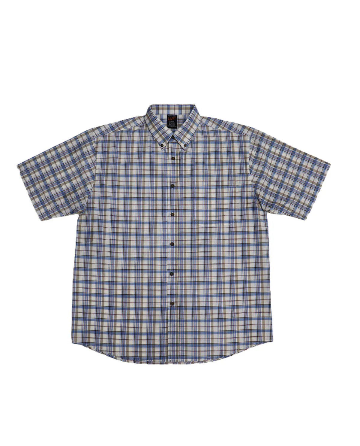 Walnut Creek Short Sleeve Plaid Top - Image 4