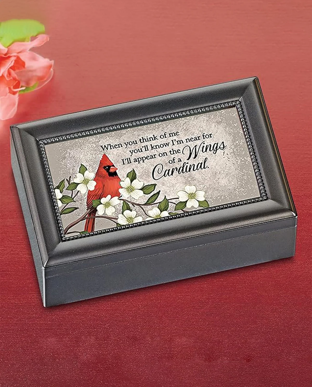 Wings of a Cardinal Music Box - Image 2