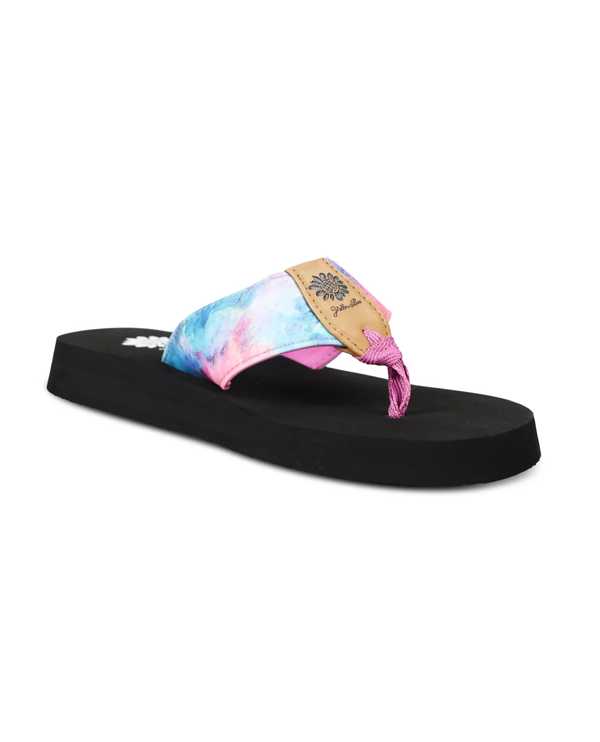 Yellow Box Ferie Sandal Purple Multi - Image 3