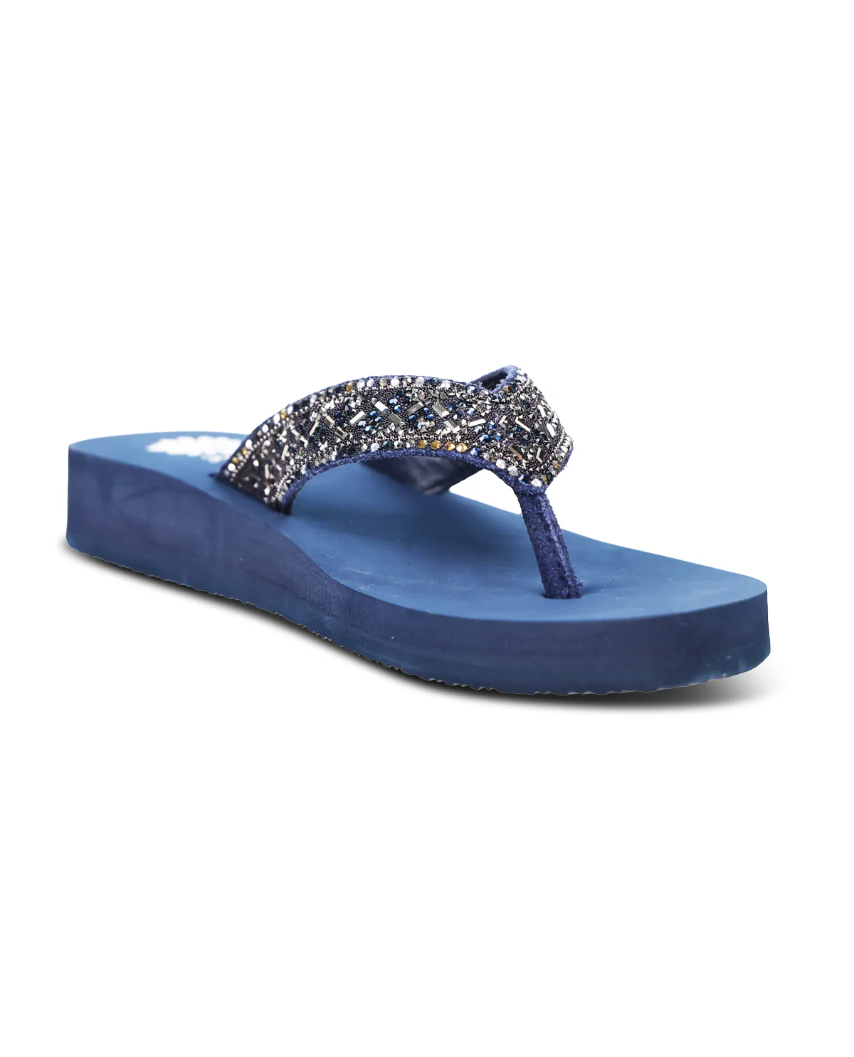 Yellow Box Junia Sandal Navy - Image 3