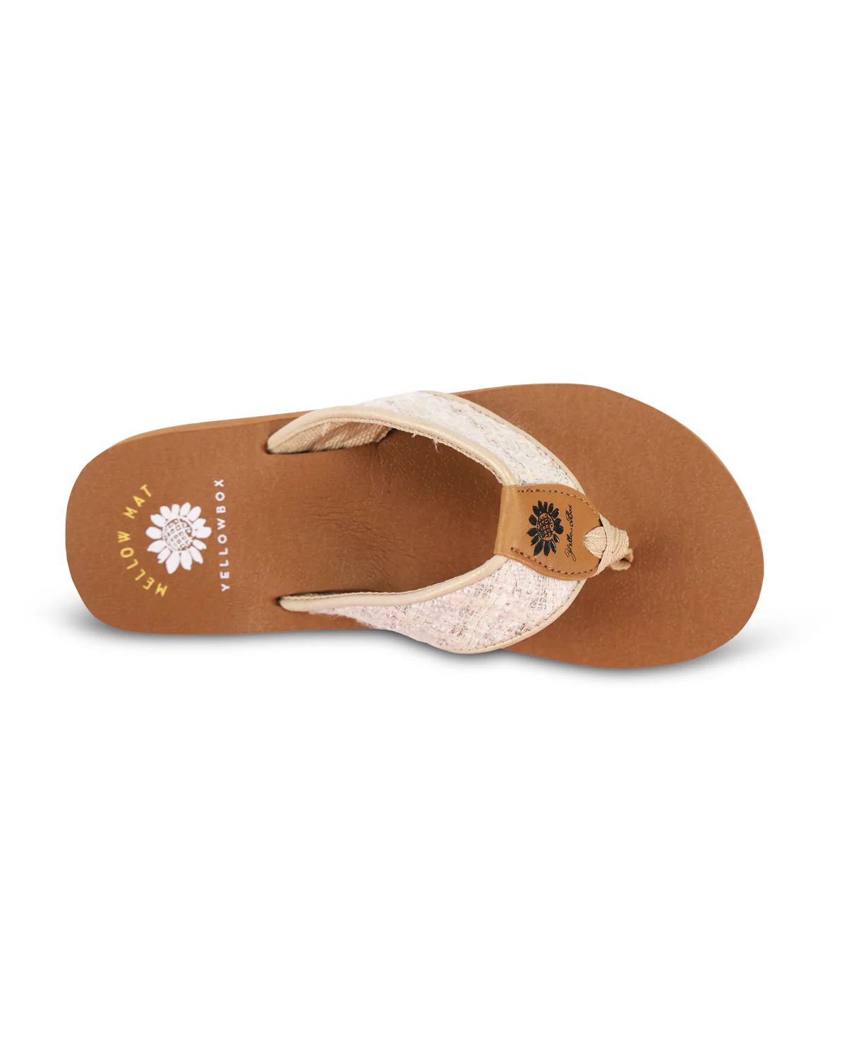 Yellow Box Nandya Sandal Natural - Image 6